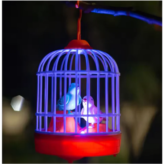 Voice Controller Birds Cage With Light & Sound